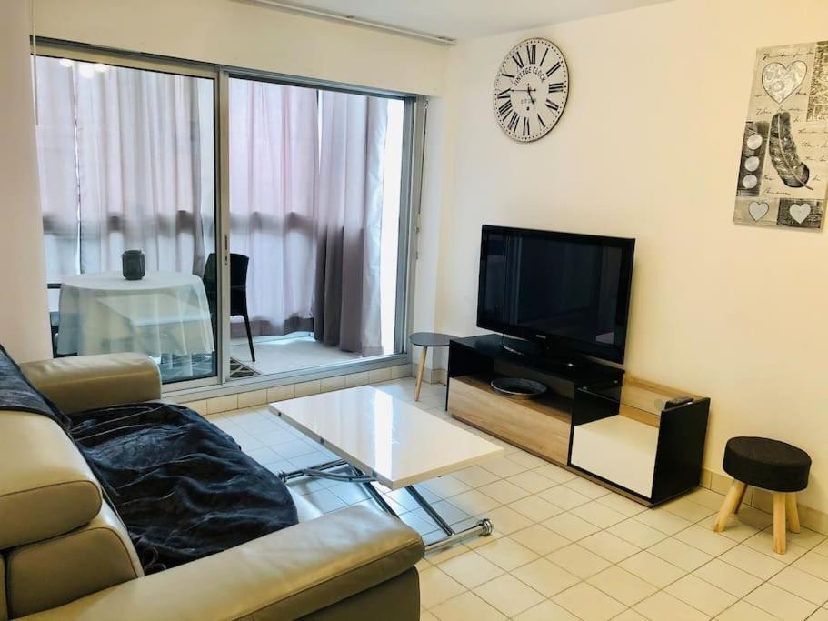 "Beausoleil" T2 Lumineux, Parking, Clim, Wifi Daire Sète Dış mekan fotoğraf